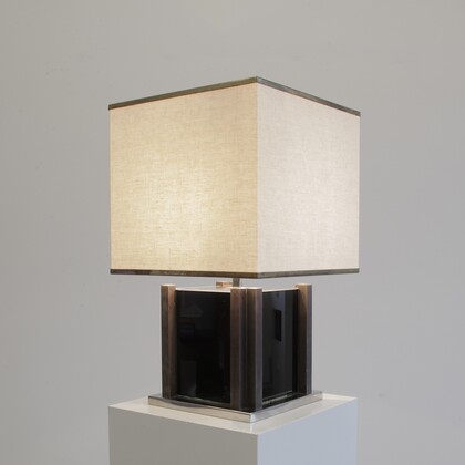 Table Lamp by Romeo REGA, 1970s, SIGNED