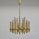 Large Chandelier designed by Angelo BROTTO for ESPERIA, 1960s