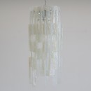 MAZZEGA Glass Chandelier designed by Carlo Nason, 1960's