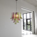 MURANO Glass Saddle Form four-tier Chandelier
