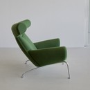 OX CHAIR & FOOTSTOOL by Hans J. WEGNER for AP STOLEN, Denmark 1970's