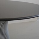 Round Warren PLATNER Dining Table with Stone Top, KNOLL INTERNATIONAL