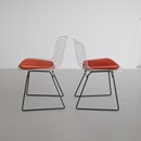 Set of 4 Dining Chairs designed by Harry BERTOIA for Knoll International, 1970s